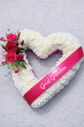 Heart Wreath Tributes (open heart)