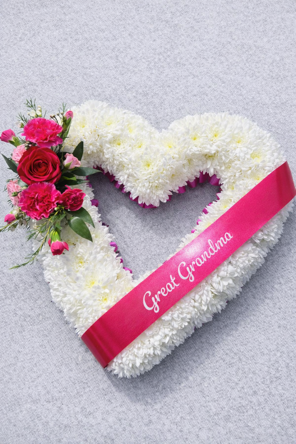 Heart Wreath Tributes (open heart)